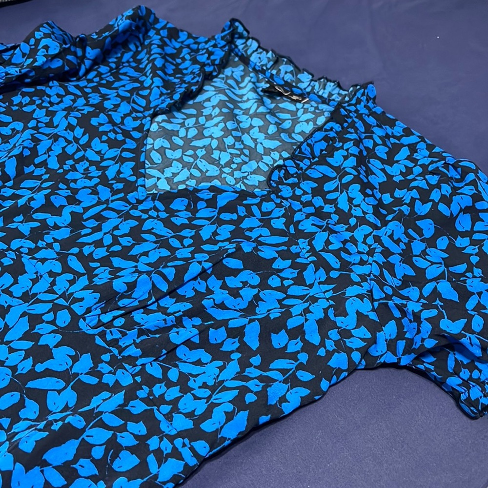 Vera Moda Blue Floral Dress